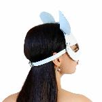 Шкіряна маска мишки Art of Sex - Mouse Mask, колір Білий - мініатюра 5