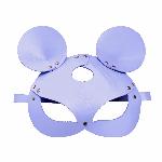 Шкіряна маска мишки Art of Sex - Mouse Mask, колір Лавандовий - мініатюра 4
