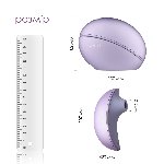 Вакуумний кліторальний смарт-стимулятор Svakom Pulse Galaxie Metal Lilac, проєктор зоряного неба - мініатюра 11