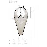 Боді з доступом Passion CHIKA BODY XXL/XXXL, cream - мініатюра 5