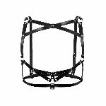 Портупея жіноча шкіряна Art of Sex - Leather Sheron XS-M, чорна - мініатюра 4