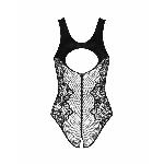 Еротичне боді з доступом Obsessive B335 crotchless teddy S/M/L - мініатюра 4