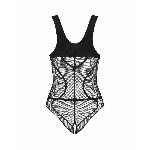 Еротичне боді з доступом Obsessive B336 crotchless teddy S/M/L - мініатюра 4