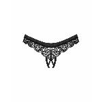 Трусики з доступом Obsessive Chemeris crotchless panties XS/S - мініатюра 6