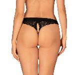 Трусики з доступом Obsessive Chemeris crotchless panties M/L - мініатюра 6