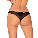 Трусики з доступом Obsessive Latinesa crotchless thong M/L Новинка - мініатюра 9