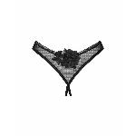 Трусики з доступом Obsessive Latinesa crotchless thong XL/2XL Новинка - мініатюра 6