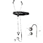 Бондажний набір із металевим анальним гаком №4 Art of Sex Blanca Bondage set with anal hook №4 - мініатюра 1
