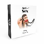 БДСМ кляп-упряжка  Art of Sex - BDSM Gag Harness Pony - мініатюра 2