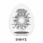 Мастурбатор-яйце Tenga Egg Shiny II, щільний TPE, пробник лубриканту 5 мл - мініатюра 2