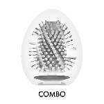 Мастурбатор-яйце Tenga Egg Combo, щільний TPE, пробник лубриканту 5 мл - мініатюра 4