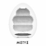 Мастурбатор-яйце Tenga Egg Misty II, щільний TPE, пробник лубриканту 5 мл - мініатюра 4