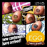 Набір мастурбаторів-яєць Tenga Egg Hard Boilded II Pack (6 яєць), щільний TPE, опукла текстура - мініатюра 2