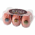Набір мастурбаторів-яєць Tenga Egg Hard Boilded II Pack (6 яєць), щільний TPE, опукла текстура - мініатюра 4