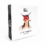 Шкіряна маска Art of Sex - Lucifer Red&Black - мініатюра 3