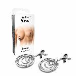 Затискач для сосків Art of Sex - Nipple Clamps Triada - мініатюра 3