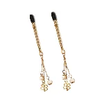 Затискач для сосків Art of Sex - Nipple Clamps Golden Clover - мініатюра 1
