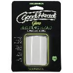 Мастурбатор Doc Johnson GoodHead Glow Helping Head, наскрізний, світиться в темряві - мініатюра 3