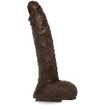 Фалоімітатор Doc Johnson Jason Luv 10 Inch Cock, зі зліпка пеніса, Vac-U-Lock, діаметр 5,1 см - мініатюра 1