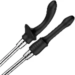Набір анальних насадок для душу Nexus Beginner Shower Douche Duo Kit – Black, 2 шт. - мініатюра 1