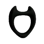 Ерекційне кільце Wooomy Toro M Black - мініатюра 1