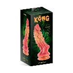 Фентезійний фалоімітатор Kong Silicone The Dragon, довжина 21,5 см, діаметр 6,2 см, для фістингу - мініатюра 2