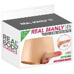 Силіконові трусики з фалоімітатором Real Body Real Manly, L/XL, суцільна конструкція, для неї - мініатюра 5