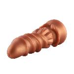 Фалоімітатор для секс-машин Hismith Spiral Grain Silicone Dildo Monster Series, спіральний рельєф - мініатюра 5