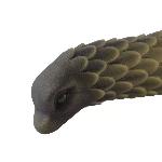 Фалоімітатор для секс-машин Hismith 8.5″ Squama Beast Silicone Dildo Monster Series, KlicLok - мініатюра 4