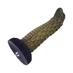 Фалоімітатор для секс-машин Hismith 8.5″ Squama Beast Silicone Dildo Monster Series, KlicLok - мініатюра 1