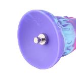 Фалоімітатор для секс-машин Hismith 7.48″ Silicone Dildo HSA138 Monster Series, система KlicLok - мініатюра 5