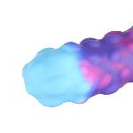 Фалоімітатор для секс-машин Hismith 7.48″ Silicone Dildo HSA138 Monster Series, система KlicLok - мініатюра 3