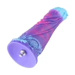 Фалоімітатор для секс-машин Hismith 7.48″ Silicone Dildo HSA139 Monster Series, система KlicLok - мініатюра 1