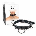 Чоловічий чокер з шипами Art of Sex - Archie Leather and Spikes - мініатюра 3