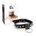 Чоловічий чокер з шипами Art of Sex - Stiles Leather and Spikes - мініатюра 4