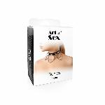 Чокер із натуральної шкіри Art of Sex - Bonita, колір чорний - мініатюра 5