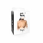 Набір чокер + затискачі Art of Sex - Choker and Nipple clamps Triada, колір чорний - мініатюра 4