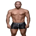 Чоловічі шорти Noir Handmade H006 Men shorts, L, з мокрим ефектом - мініатюра 1