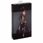 Сукня-плащ з мокрим ефектом Noir Handmade F128C Powerwetlook gown coat, S - мініатюра 4