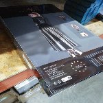 Сукня-плащ з мокрим ефектом Noir Handmade F128C Powerwetlook gown coat, M (м'яте паковання!!!) - мініатюра 2