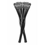Панчохи з мокрим ефектом Noir Handmade F135 Powerwetlook stockings, 3XL, без мисків - мініатюра 3