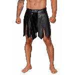 Чоловіча спідниця гладіатора Noir Handmade H053 Eco leather men's gladiator skirt, S, екошкіра - мініатюра 2