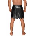 Чоловіча спідниця гладіатора Noir Handmade H053 Eco leather men's gladiator skirt, S, екошкіра - мініатюра 3