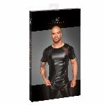 Футболка з мокрим ефектом Noir Handmade H056 Men's T-shirt made of powerwetlook, XXL - мініатюра 3
