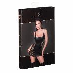 Сукня з мереживними вставками Noir Handmade F229 Powerwetlook dress with lace inserts, S - мініатюра 4
