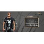 Чоловіча безрукавка з капюшоном Noir Handmade H062 Hooded Shirt, 3XL, мокрий ефект - мініатюра 6
