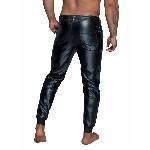 Чоловічі трегінси Noir Handmade H063 Powerwetlook treggings, L, мокрий ефект - мініатюра 2