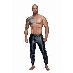 Чоловічі трегінси Noir Handmade H063 Powerwetlook treggings, L, мокрий ефект - мініатюра 4