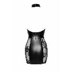 Сукня Noir Handmade F238 Short tulle dress with powerwetlook inserts, XL - мініатюра 5