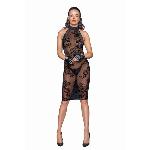 Сукня Noir Handmade F240 Midi tulle dress with velvet straps, L - мініатюра 3